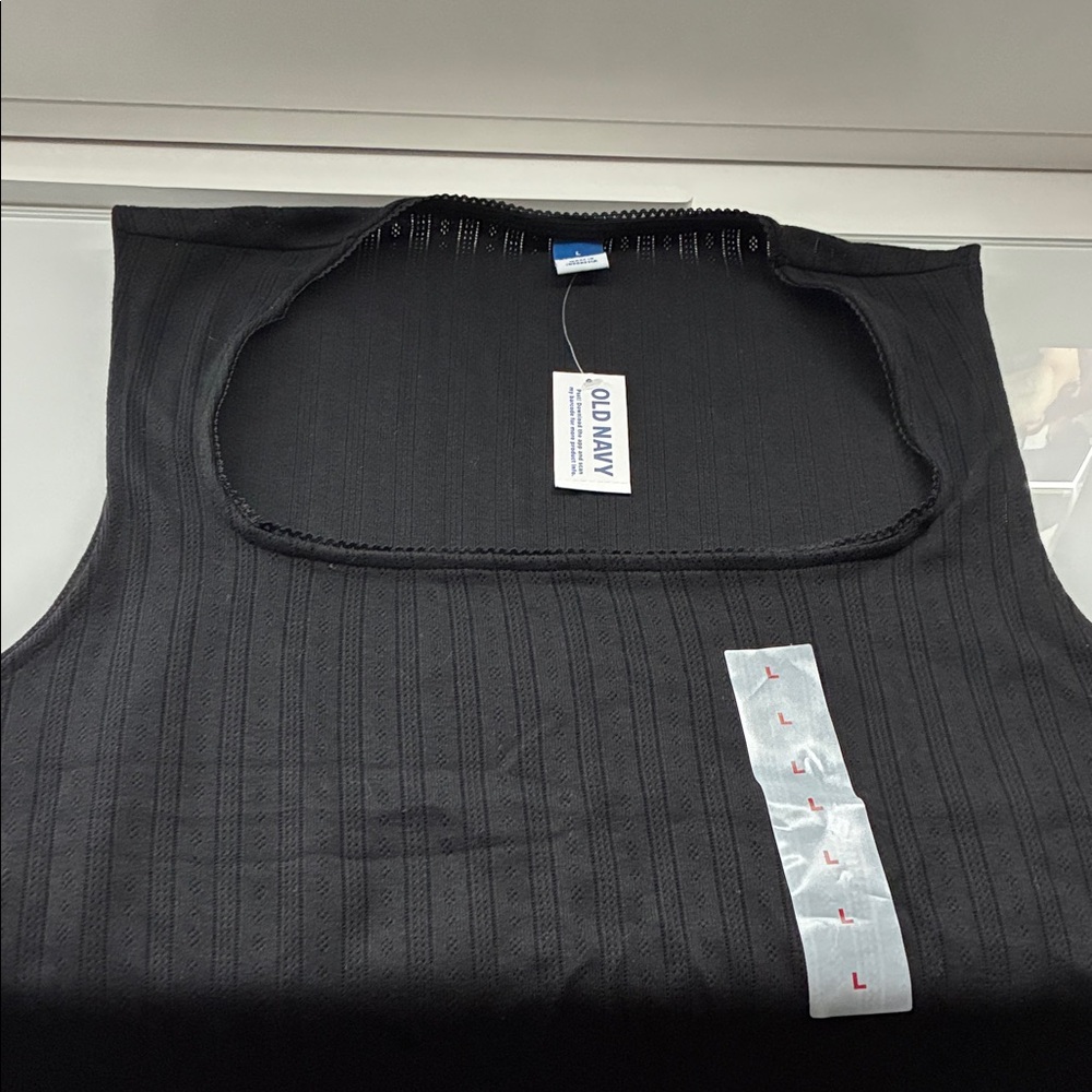 Old Navy Classic Black Tank Top